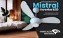 Imagem de Ventilador De Teto Ventisol Mistral Led Bivolt 3 Pás Branco C/ Controle Remoto