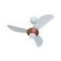 Imagem de Ventilador De Teto Ventisol Mistral Led Bivolt 3 Pás Bronze/Branco