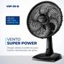 Imagem de Ventilador Mondial 30cm Super Power Vsp-30-B 60W 3 Velocidades