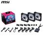 Imagem de Ventilador MSI MPG EZ120 ARGB - 120mm com Conector Magnético ARGB