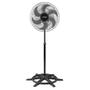 Imagem de Ventilador Osc De Coluna Steel 50cm 6 Pás - Bivolt - Preto/prata