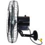 Imagem de Ventilador Parede 50cm 110V 127V 220W Industrial Turbo Turbão 6 Pás Vitalex OP50AP110 Preto