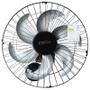 Imagem de Ventilador Parede 50cm 110V 127V 220W Industrial Turbo Turbão 6 Pás Vitalex OP50AP110 Preto