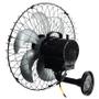 Imagem de Ventilador Parede 50cm 200W Industrial Turbo Turbão 6 Pás Bivolt 110V 220V Preto Vitalex