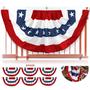 Imagem de Ventilador plissado Flag Anley USA 90x180cm American US Bunting 6P