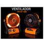 Imagem de Ventilador Portátil Albatroz Com Led + Controle - Hy-8116b