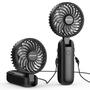 Imagem de Ventilador portátil AMACOOL Portable Dual Motor 4 Velocidades 3 em 1 Preto