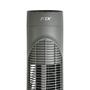 Imagem de Ventilador Preto Torre Circulador de Ar com 03 Velocidades Ajustáveis e Motor Silencioso 55w de Potência 127v