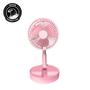 Imagem de Ventilador recarregavel usb, dobravel e portatil, rosa