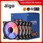 Imagem de Ventilador RGB 120mm Aigo AR12PRO para Gabinete de Computador - 4Pin PWM/3Pin 5V ARGB