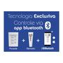 Imagem de Ventilador Teto Aliseu Smart Cristal Bluetooth+Remoto+Parede