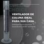 Imagem de Ventilador Torre 127V Design Sofisticado e Potente