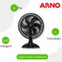 Imagem de Ventilador Turbo Force 2 em 1 Mesa/Parede 40Cm Arno VF42 Preto - 110V   