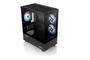 Imagem de Ventiladores Case Thermaltake View 170 TG ARGB Black Micro-ATX +