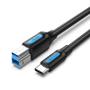 Imagem de Vention Cabo Usb C Para Usb B 3.0 25 Cm Impressora Pcs