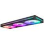 Imagem de Ventoinha NZXT Single-frame F Series, LED RGB Core, 360mm, 3x 120mm, Preto - RF-U36HF-B1