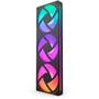 Imagem de Ventoinha NZXT Single-frame F Series, LED RGB Core, 360mm, 3x 120mm, Preto - RF-U36HF-B1