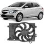Imagem de Ventoinha Radiador Chevrolet Cobalt Onix 2013 a 2017 Com Ar Gauss GE1063