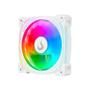 Imagem de Ventoinha Rise Mode Aura Frost Pro, 120mm, ARGB, Branco - RM-AU-ARGB-W