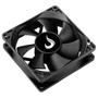 Imagem de Ventoinha Rise Mode Black, 80mm, Preto - RM-BK-02-FB