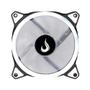 Imagem de Ventoinha Rise Mode Galaxy Led, 120mm, Branco - RM-FN-01-BW
