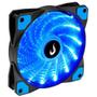 Imagem de Ventoinha Rise Mode Wind W1, 120mm, LED Azul, Preto - RM-WN-01-BB