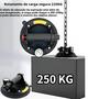 Imagem de Ventosa De Sucção a Vácuo De 8 Polegadas Para Serviço Pesado 250kg Com Manômetro Para Azulejo De