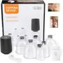 Imagem de Ventosaterapia kit 6 ventosas copos massageador automatico