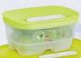 Imagem de Ventsmart 375 ml Translucido e Tampa Verde Claro Tupperware