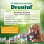 Imagem de Vermífugo Drontal Plus Carne para Cães 10kg 2 Comprimidos