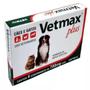 Imagem de Vermífugo Vetmax Plus Antiparasitário Vetnil Cães E Gatos Original Com 4 Comprimidos