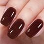 Imagem de Verniz de unhas AILLSA Jelly Gel Dark Cocoa Translucent 15mL