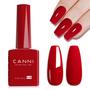 Imagem de Verniz de unhas em gel CANNI Red Maroon Color High Gloss 10mL