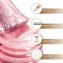 Imagem de Verniz Gel Unha MAYCHAO Cat Eye Jelly Pink 15ml - Com Imã