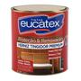 Imagem de Verniz Tingidor Premium Eucatex Cor Mogno Uso Geral Proteção Acabamento para Madeira 900ml