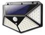 Imagem de Versatilidade Iluminada: Luminária Solar Parede 100 LEDs com 3 Funções de Sensor de Presença
