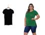Imagem de Vest Legging Blusa Feminina Comprida Camiseta Tapa Bumbum