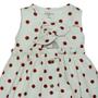 Imagem de Vestido Bebê Love Apple Creme Bolinhas Grow Up