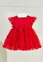 Imagem de Vestido Bebê vermelho Menina Petit Cherie