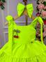 Imagem de Vestido Blogueirinha Verde Neon Cerejinha