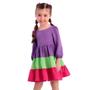 Imagem de Vestido Bloom Três Cores ML Mon Sucre Infantil Inverno 240