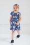 Imagem de Vestido Bluey Bingo Skater French Terry com Scrunchie 10-12 Blue