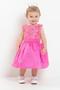 Imagem de Vestido Bordado Infantil Menina Rosa Festa Lessa Kids Rf P26