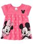 Imagem de Vestido Brandili Curto Minnie e Mickey Rosa