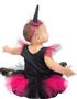 Imagem de Vestido Bruxinha bebê  Infantil Fantasia De Halloween  mesversário 