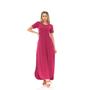 Imagem de Vestido Camiseta Maxi Longo Com Fendas Ref.15538