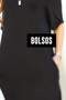 Imagem de Vestido Camiseta Maxi Longo Com Fendas Ref.15538