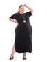 Imagem de Vestido Camisetão Longuete Plus Size Soltinho 