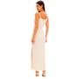 Imagem de Vestido Canelado Lança Perfume Midi Pr25 Off White Feminino