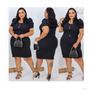 Imagem de Vestido Canelado Plus Size Moda Jovem